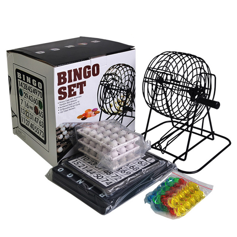Party Games For Adults Large Group - 빙고 복권 기계 강철 빙고 게임