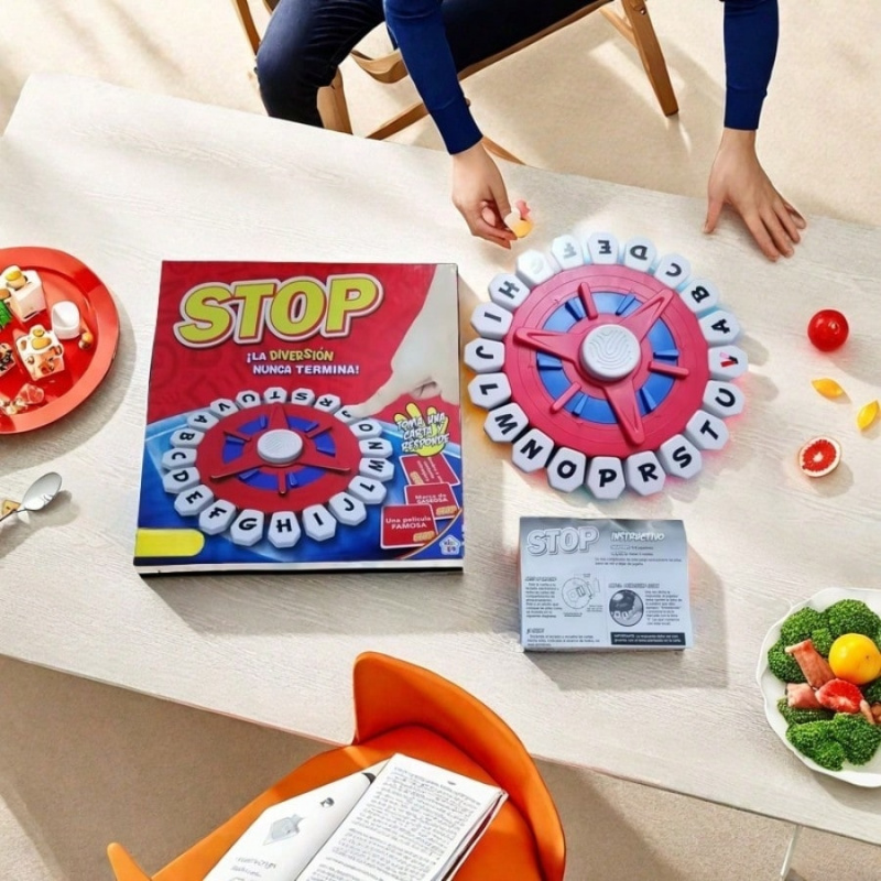 Party Games In Spanish - 미친 알파벳 보드 게임 스페인어 영어