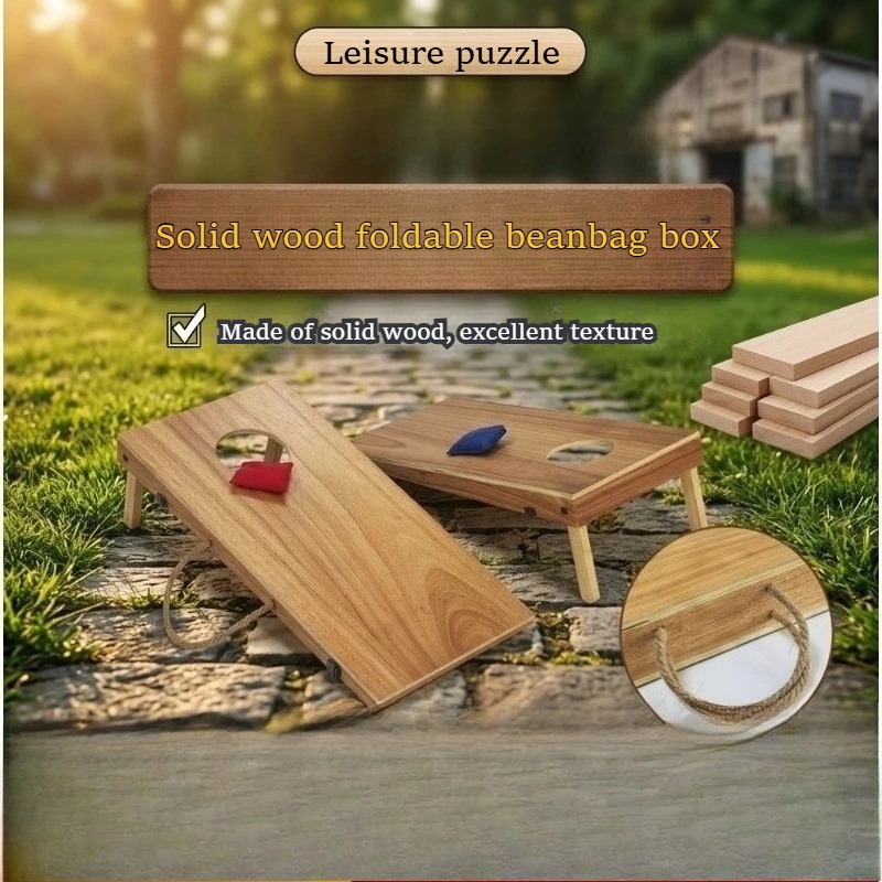 프리미엄 원목 접이식 콘홀 세트 다기능 빈백 토스 보드 - Cornhole Board Set 리뷰 및 가격