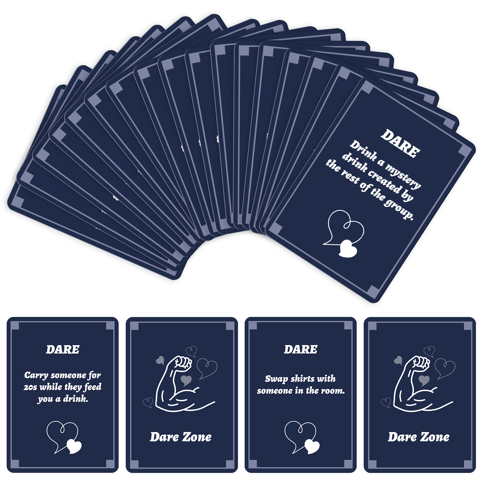 성인을 위한 50Pcs 파티 게임 카드 그룹 아이스브레 - Party Games Group For Adults 리뷰 및 가격