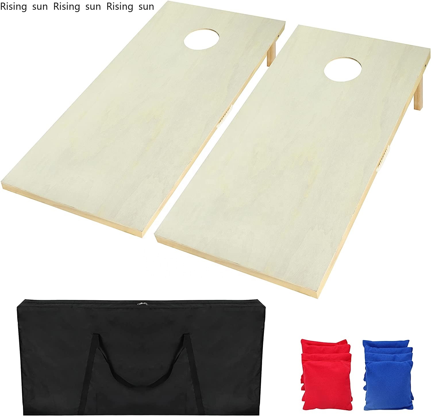 고급 원목 콘홀 게임판 (콘홀 토스 백 8개 세트 포함 - Cornhole Board Set 리뷰 및 가격