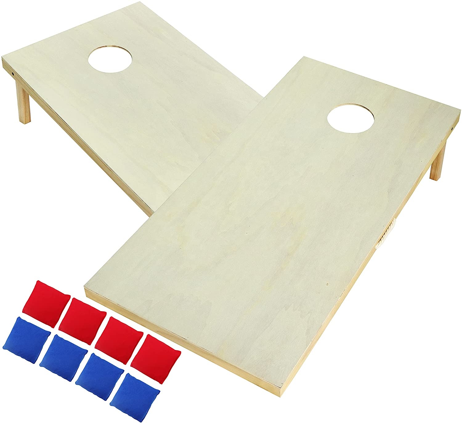 고급 원목 콘홀 게임판 (콘홀 토스 백 8개 세트 포함 - Cornhole Board Set 리뷰 및 가격