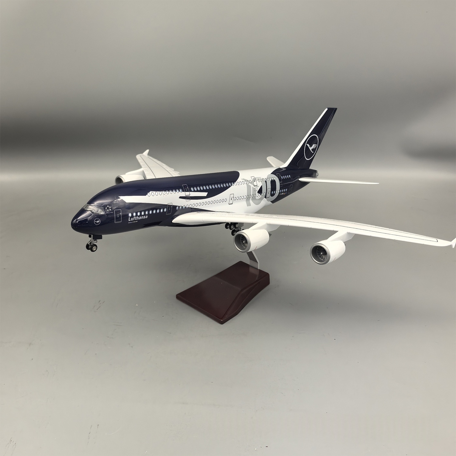 새로운 45cm 루프트한자 A380 100주년 기념 수 - Party Games New Year 리뷰 및 가격