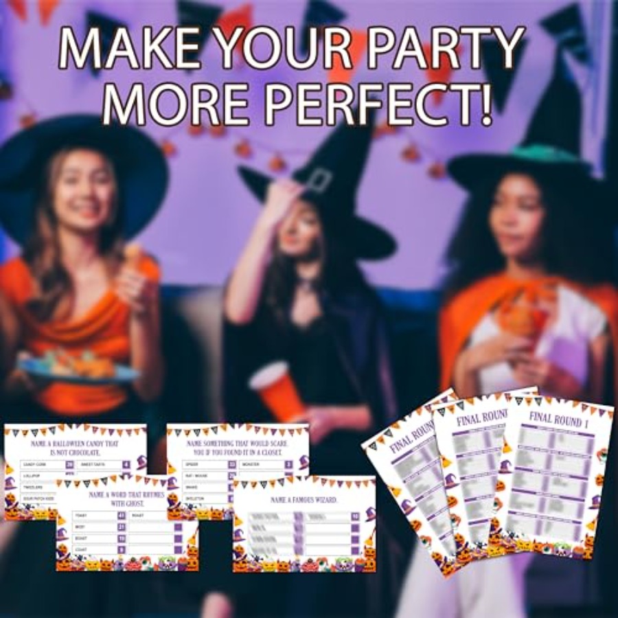 할로윈 친화적인 대결 게임, 가족 친화적인 대결 게임, - Party Games For Adults Large Group 리뷰 및 가격