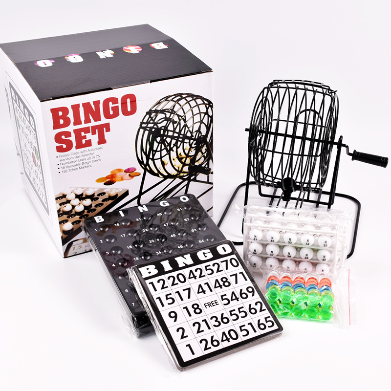 빙고 복권 기계 스틸 빙고 게임 케이지 세트 성인 가족 - Party Games For Adults Large Group 리뷰 및 가격