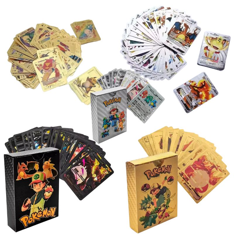55개 카드 Vmax GX 골드 포일 플래시 박스 파티 - Party Games In Spanish 리뷰 및 가격
