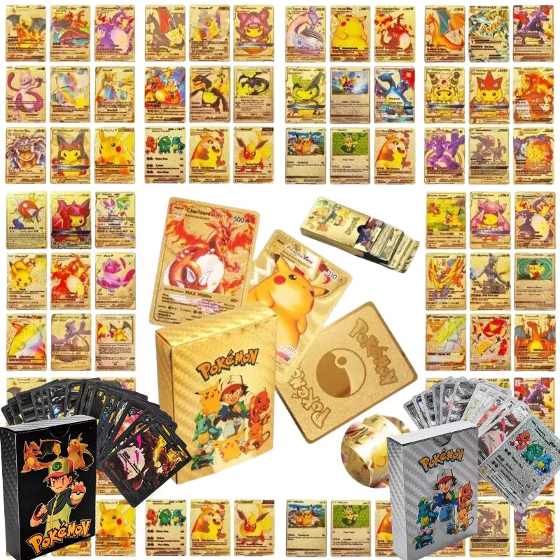 55개 카드 Vmax GX 골드 포일 플래시 박스 파티 - Party Games In Spanish 리뷰 및 가격